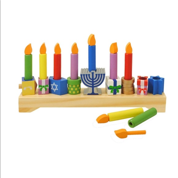 KidKraft Children’s Play Menorah - Picture 1 of 6